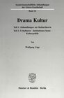 Buchcover Drama Kultur.