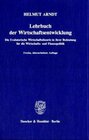 Buchcover Lehrbuch der Wirtschaftsentwicklung.