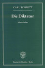 Buchcover Die Diktatur.