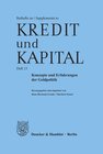 Buchcover Konzepte und Erfahrungen der Geldpolitik.