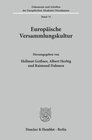 Buchcover Europäische Versammlungskultur.