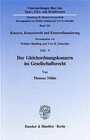 Buchcover Der Gleichordnungskonzern im Gesellschaftsrecht.