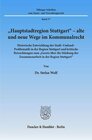 Buchcover "Hauptstadtregion Stuttgart" - alte und neue Wege im Kommunalrecht.