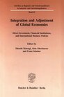 Buchcover Integration and Adjustment of Global Economies.