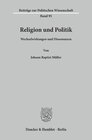 Buchcover Religion und Politik.
