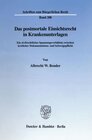 Buchcover Das postmortale Einsichtsrecht in Krankenunterlagen.