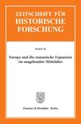 Buchcover Europa und die osmanische Expansion im ausgehenden Mittelalter.