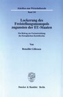 Buchcover Lockerung des Freistellungsmonopols zugunsten der EU-Staaten.