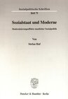 Buchcover Sozialstaat und Moderne.