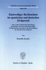 Buchcover Einstweiliger Rechtsschutz im spanischen und deutschen Zivilprozeß.