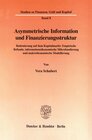 Buchcover Asymmetrische Information und Finanzierungsstruktur.