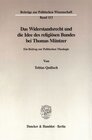 Buchcover Das Widerstandsrecht und die Idee des religiösen Bundes bei Thomas Müntzer.