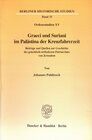 Buchcover Graeci und Suriani im Palästina der Kreuzfahrerzeit.