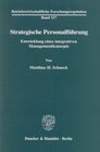 Buchcover Strategische Personalführung.