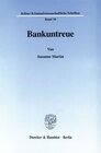 Buchcover Bankuntreue.