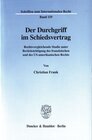 Buchcover Der Durchgriff im Schiedsvertrag.