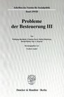 Buchcover Probleme der Besteuerung III.