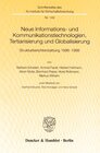 Buchcover Neue Informations- und Kommunikationstechnologien, Tertiarisierung und Globalisierung.