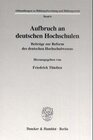 Buchcover Aufbruch an deutschen Hochschulen.