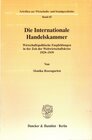 Buchcover Die Internationale Handelskammer.