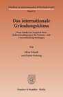 Buchcover Das Internationale Gründungsklima.