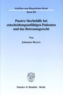 Buchcover Passive Sterbehilfe bei entscheidungsunfähigen Patienten und das Betreuungsrecht.