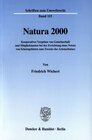 Buchcover Natura 2000.