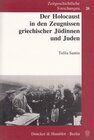 Buchcover Der Holocaust in den Zeugnissen griechischer Jüdinnen und Juden.