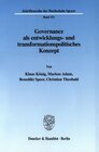 Buchcover Governance als entwicklungs- und transformationspolitisches Konzept.