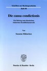 Buchcover Die causa condictionis.