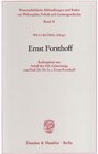 Buchcover Ernst Forsthoff.