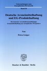 Buchcover Deutsche Arzneimittelhaftung und EG-Produkthaftung.