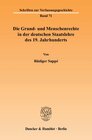Buchcover Die Grund- und Menschenrechte in der deutschen Staatslehre des 19. Jahrhunderts.