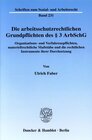 Buchcover Die arbeitsschutzrechtlichen Grundpflichten des § 3 ArbSchG.