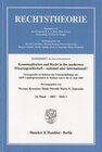 Buchcover Kommunikation und Recht in der modernen Wissensgesellschaft – national oder international?