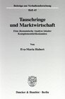 Buchcover Tauschringe und Marktwirtschaft.