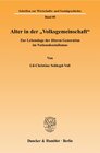 Buchcover Alter in der "Volksgemeinschaft".