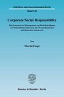 Buchcover Corporate Social Responsibility.