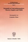 Buchcover Dynamik im Unternehmenssektor: Theorie, Empirie und Politik.