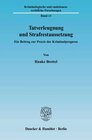 Buchcover Tatverleugnung und Strafrestaussetzung.