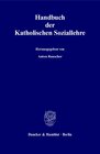 Buchcover Handbuch der Katholischen Soziallehre.