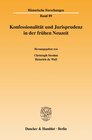 Buchcover Konfessionalität und Jurisprudenz in der frühen Neuzeit.