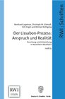 Buchcover Der Lissabon-Prozess: Anspruch und Realität.