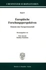Buchcover Europäische Forschungsperspektiven.