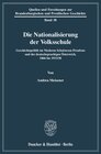 Buchcover Die Nationalisierung der Volksschule.