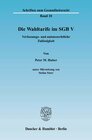 Buchcover Die Wahltarife im SGB V.
