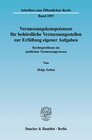Buchcover Vermessungskompetenzen für behördliche Vermessungsstellen zur Erfüllung eigener Aufgaben.