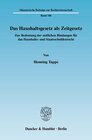 Buchcover Das Haushaltsgesetz als Zeitgesetz.