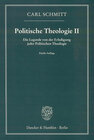 Buchcover Politische Theologie II.