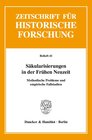 Buchcover Säkularisierungen in der Frühen Neuzeit.